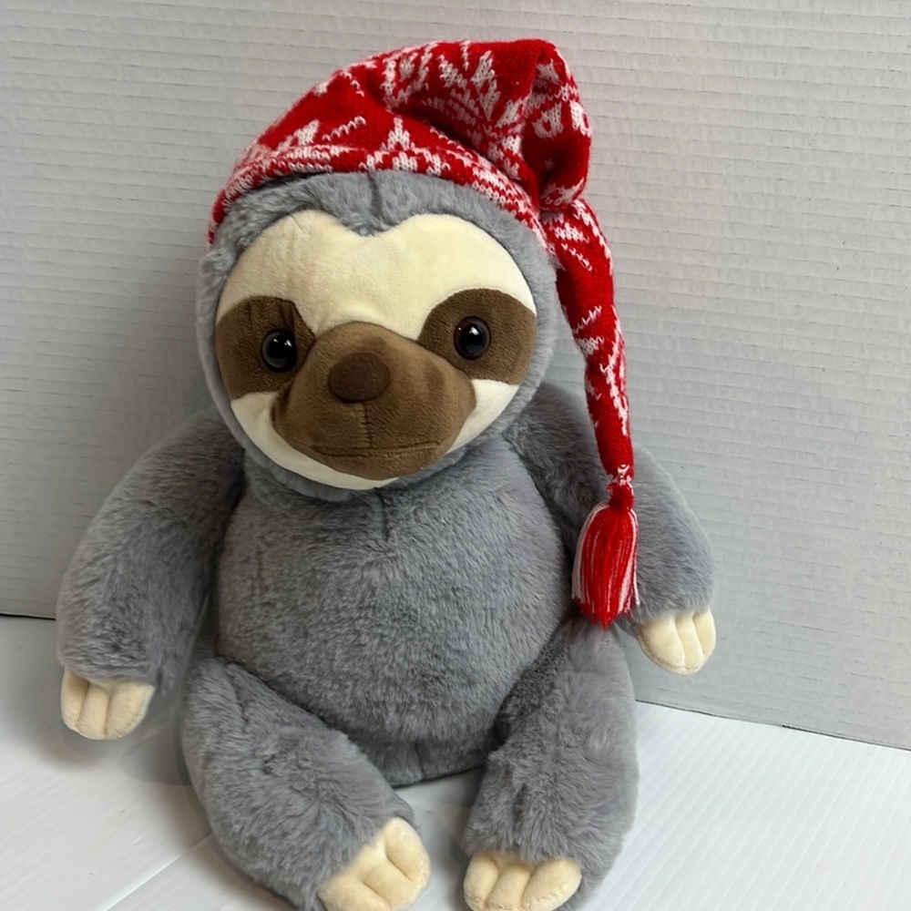 Snuggle buddy sloth heated warmer microwave plush